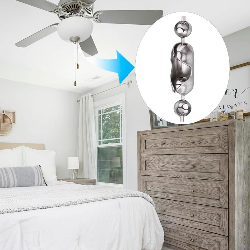 Ceiling Fan Pull Chain, 60 Inch Pull Chain Extension for