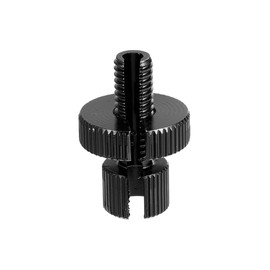 X AUTOHAUX 1 Pcs M8 Brake Clutch Cable Line Adjuster Screw Black