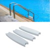 HECASA 18" Universal Pool Ladder Steps Replacement, 300 lbs Weight