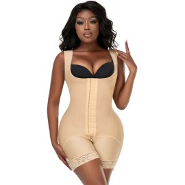 Fajas Post Parto Reductoras Para Mujer Colombianas Color Caqui Talla Xl