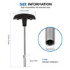 BROQIXIN 8" (8MM) Socket Wrench for Chainsaws, Trimmers and Blowers