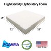 Foamma 2" x 22" x 28" High Density Upholstery Foam