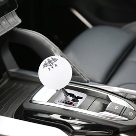 Arenbel 5 Speed Shift Knob Car Gear Lever Ball Shift Stick Racing Handle Fit Most Auto Manual Vehicles