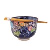 Hinomaru Collection Quality Japanese Ramen Udon Noodle Bowl with Chopsticks