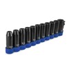 Titan 42401 12-Piece 1/2-Inch Drive Metric Deep Impact Socket Set