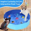 LUPAPA Cat Pool Toy with 6 Fish, Cat Water Toy