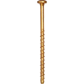 GRK 772691577856 19/64" x 5" 57785 CALIBURN XL Concrete Screws 25 Count, Gold
