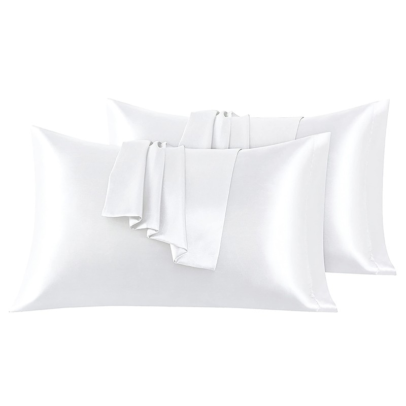 Satin Cushion Cover, 40 x 80 cm, Pack of 2,