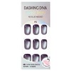 Dashing Diva Magic Press Nail Tip Set, 1 Set, Smudge Night / 데싱디바 매직프레스 네일팁 세트, 1세트, 스머지 나이트