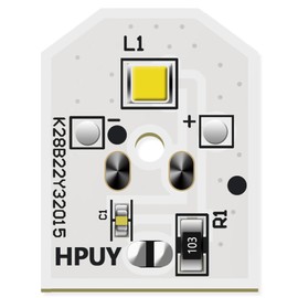 HPUY WR55X11132 WR55X25754 LED Light Compatible for GE Refrigerator Replace WR55X30602 WR55X26486 PS4704284 3033142 EAP12172918 AP6261806 No Cover Only LED PCB Board