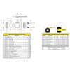 Banjo V100 1" Standard Port Valve, FNPT x FNPT