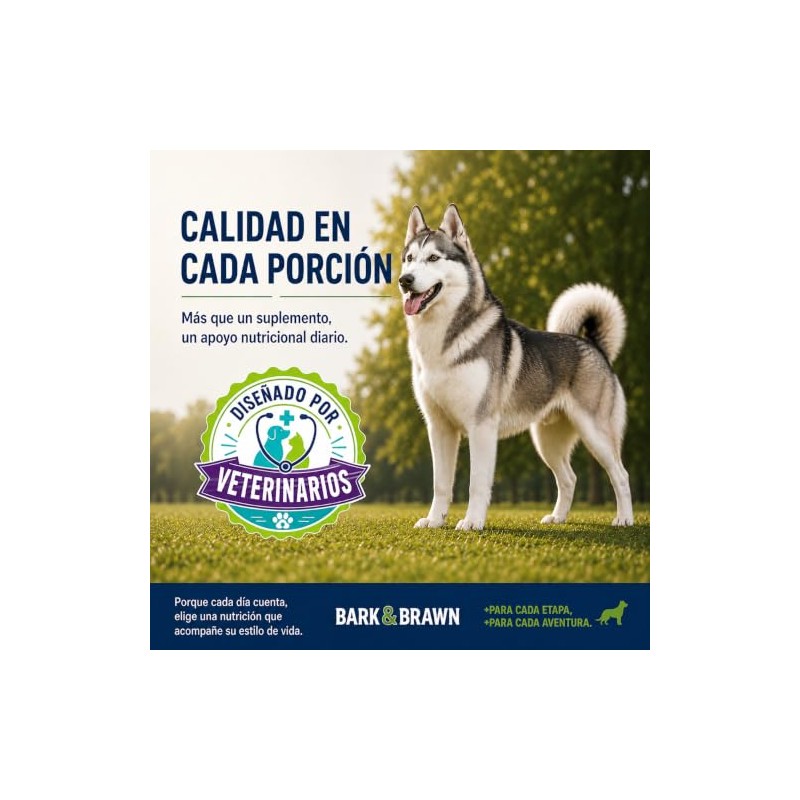 BARK & BRAWN Power Multivitamínico 450 g | Suplementos para