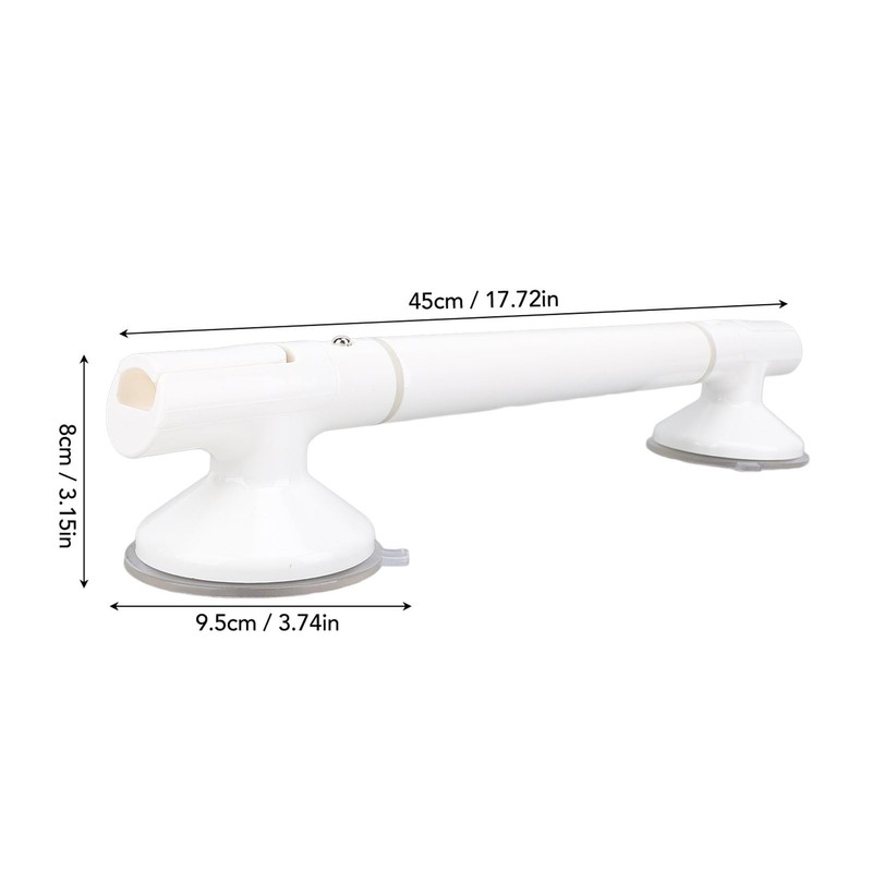 Generic 17 Inch Grab Bars for Bathtubs and Showers, Suction