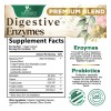 Enzimas Digestivas Plus Prebióticos Y Probióticos 1000 Mg