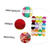 IWOWHERO 12pcs Strands Thick Wool Yarn Knitting Supplies Handmade Yarn