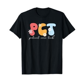 Funny Patient Care Tech Groovy PCT Patient Care Technician T-Shirt