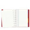 Filofax A5 Refillable Notebook - Red
