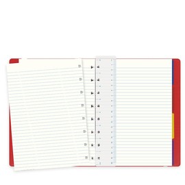 Filofax A5 Refillable Notebook - Red