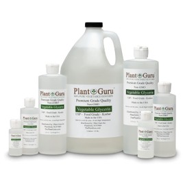 Plant Guru Vegetable Glycerine/Glycerin 32 oz. - USP Food Grade Kosher - Great For Skin, Hair, Face, Body, Crafts And DIY Soap Making.
