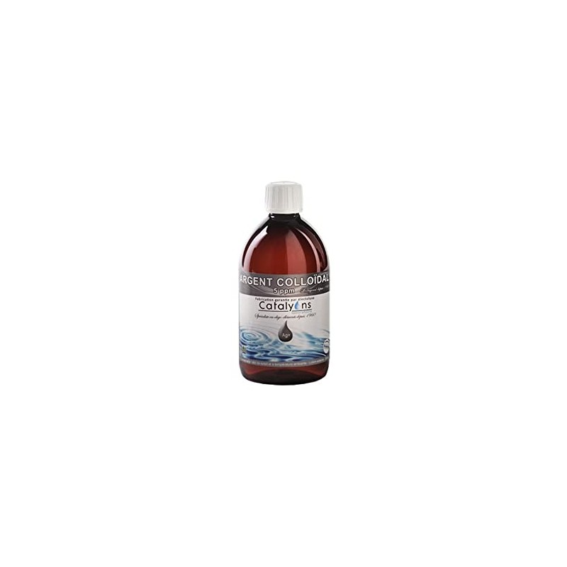 Catalyons Argent Colloïdal 5ppm - 500ml Liquid