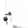 Wall Mounted Mailboxes with Key Lock, Outdoor Key Locking Mail