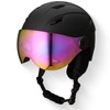 GOOFF Speed Ski Helmet with Visor - Helmet with Ventilation