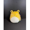 Jazwares/Squishmallows Squishmallow 8" Leigh Yellow Spotted Frog w/Custom Beaded "I