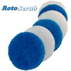 RotoScrub 6 Pack Multi-Purpose Scrub Pad Replacement Kit for use