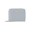 Com Size M 95-30WI02-204 Metal Plate Bifold Wallet, saxon blue