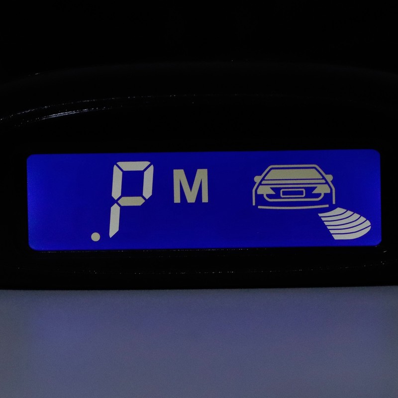 Auto LED Parking Sensor Backup Radar System Buzzing Alarm Weatherproof