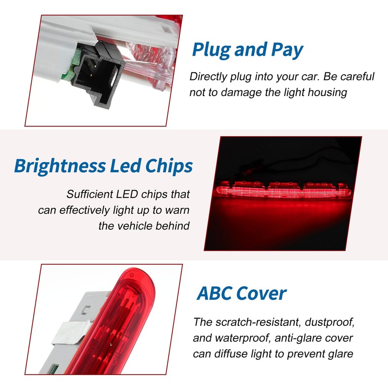 HEROFFIX LED Third Brake Light for Benz X164 W251 V251
