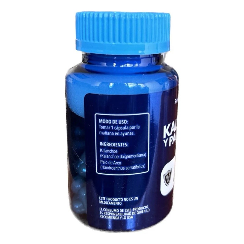 Kalanchoe Palo De Arco 30 Caps 4pz Candida Virus Bacterias