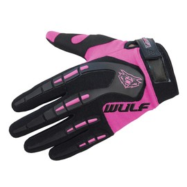 Wulfsport Adult Attack Motocross Gloves MX Motorcycle Motorbike Gloves - Pink S