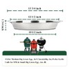 Dallden Stainless Steel Heavy Duty Drip Pan - 12.5" Round