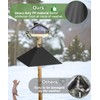 Queension Plastic Squirrel Baffle for 4x4 Post | for 3.5