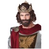Brown Medieval King Wig