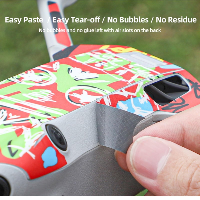 CAPART Removable Sticker Skin for DJI Mini 4 Pro and
