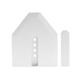 TruMAX Universal Conservatory Glazing Bar End Cap - White