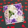 Youpin Jabón De Flores Con De Jabón Romántico, Perfumado