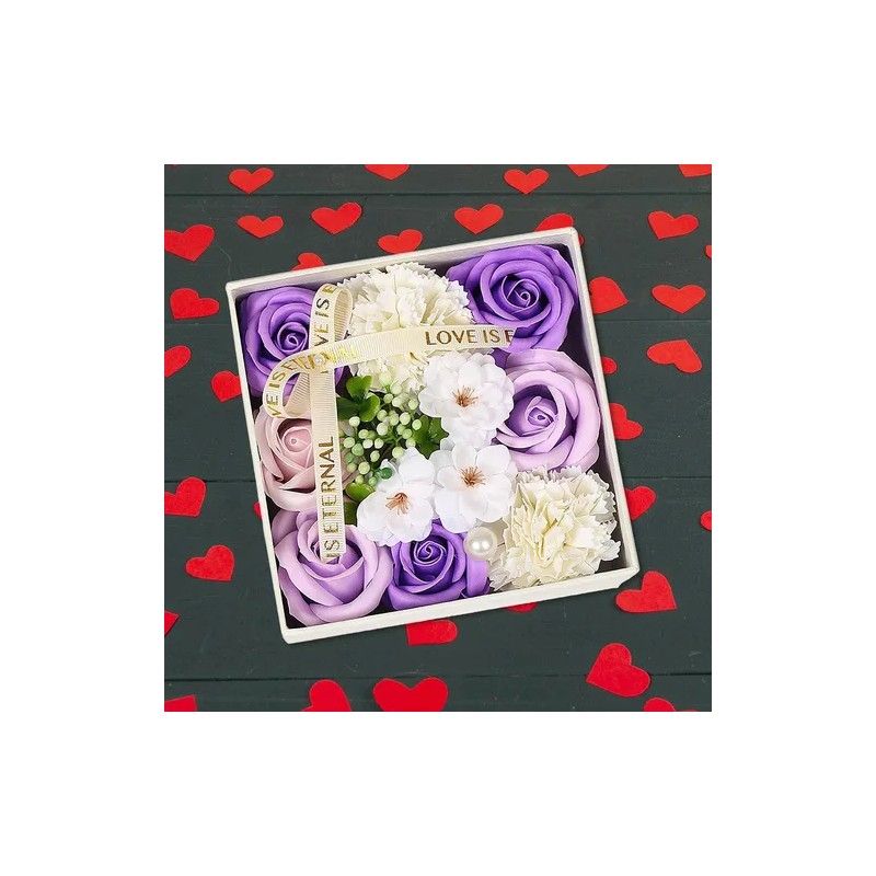 Youpin Jabón De Flores Con De Jabón Romántico, Perfumado