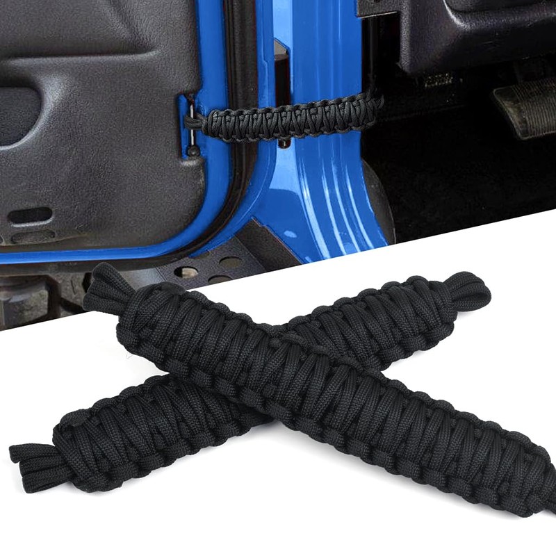 Door Limiting Straps, 2PCS Heavy Duty Adjustable Door Check Strap