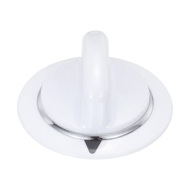 MECCANIXITY WE01X20374 Dryer Timer Knob, Dryer Control Knob White Replaces WE1M589, PS8769912, AP5805160, WE1M856 for Electric Dryer