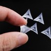 Pack of 100 Transparent Edge Dust Protection for Cupboard Drawer