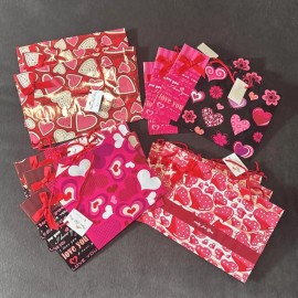 No Brand Gift Bag Bundle of 12 Valentine’s Day Birthday or Special Occasion Gift Bags NEW