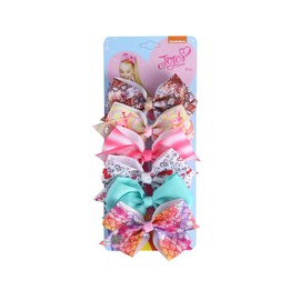 6pcs Girls Fashion Hair Accessories Party Gift Signature for Jojo Siwa Bows#10