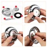 2 Pack Kitchen Sink Strainer Plug, Stainless Steel Push Style
