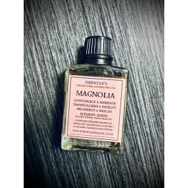 Red Magnolia Flower Ritual Oil (Witchcraft, Hoodoo, Organic, Handmade, Occult)