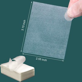 1000 Sheets Edible Sticky Rice Paper Nougat Paper, Glutinous Rice Paper Candy Chocolate wrapper 3.16"x2.37"
