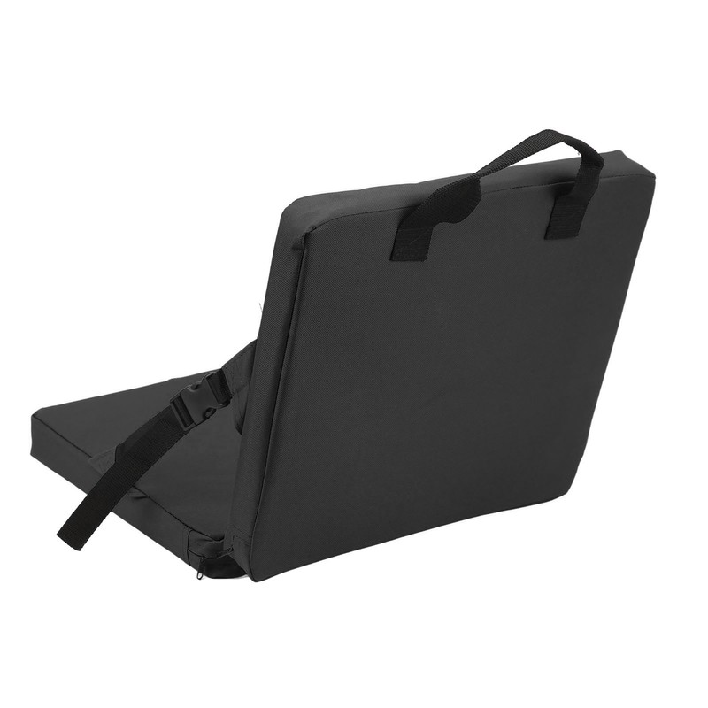 Outdoor Foldable Chair with Backrest Soft Sponge Cushion Back Chair