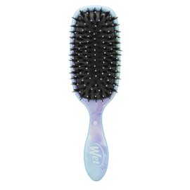 Wet Brush Shine Enhancer Paddle Brush, Color Wash Splatter - Hair Detangler Brush with Ultra Soft Bristles, Infused With Natural Argan Oil, Shiny Detangle & Smooth Hair, Wet or Dry, For All Hair Types
